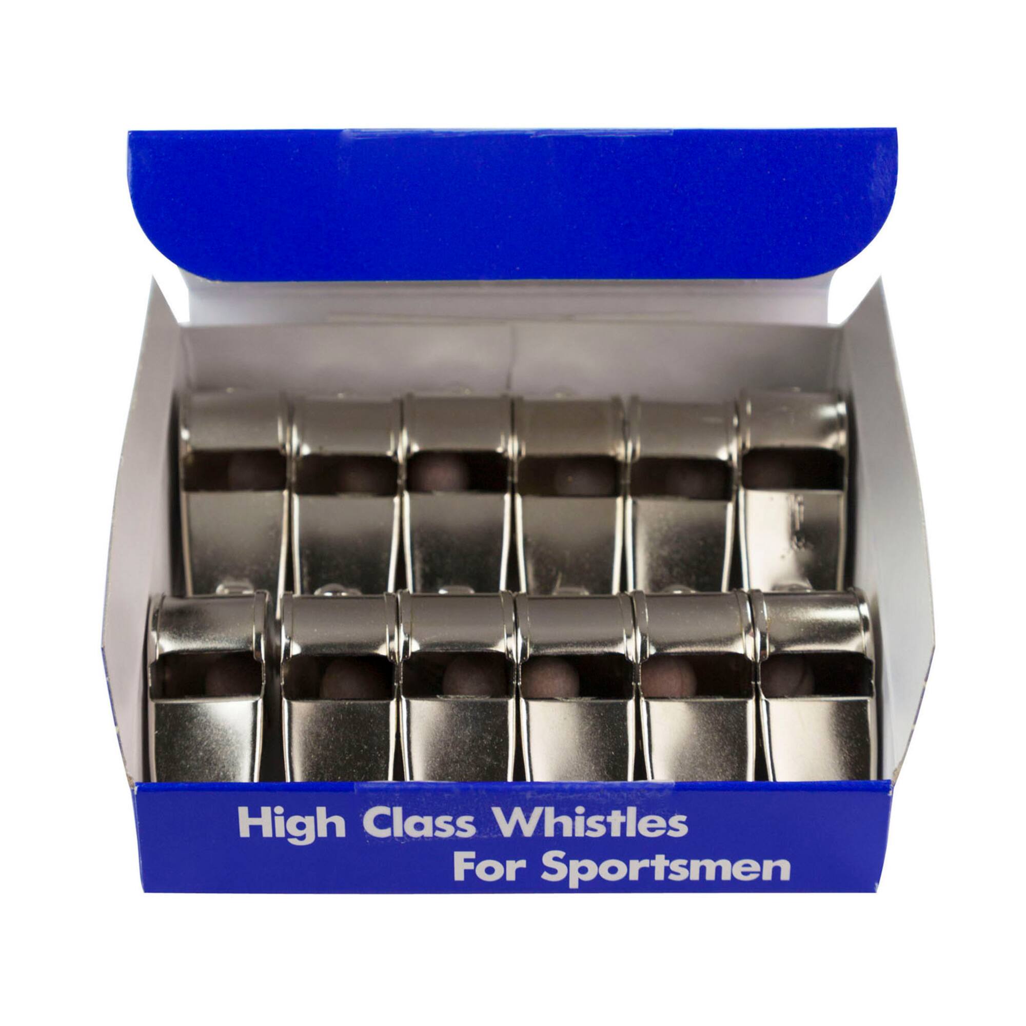 Champion Sports Medium Weight Metal Whistle, 12 Per Pack - 3 Packs